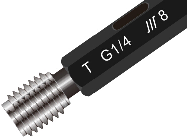 G-55°非密封管螺纹工作塞规